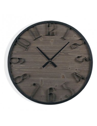 Horloge Murale Versa 1 Bois MDF/Métal (5 x 60 x 60 cm) Découvrez la collection