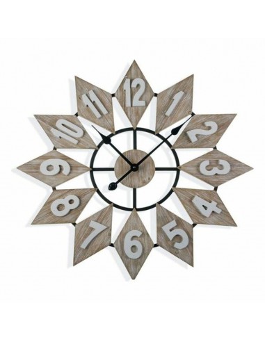 Horloge Murale Bois MDF (5 x 70 x 70 cm) soldes