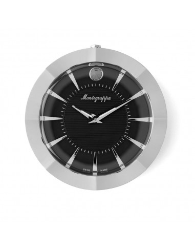 Horloge de table Montegrappa IDTCT-BLK (Ø 45 mm) s'inspire de l'anatomie humaine