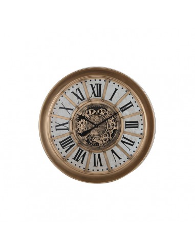 Horloge Murale DKD Home Decor Doré Blanc Fer Vintage (95 x 10 x 95 cm) de l' environnement