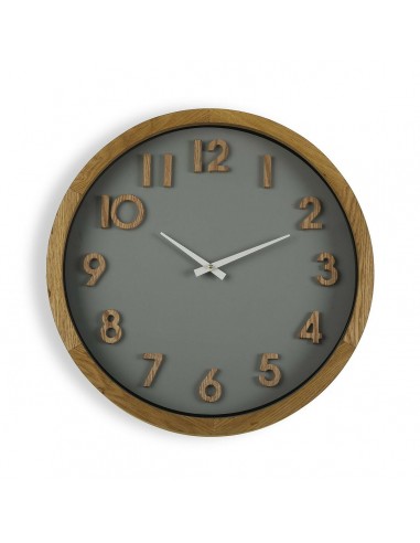 Horloge Murale Versa 50 cm Bois MDF Bois MDF/Verre plus qu'un jeu 