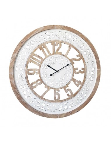 Horloge Murale Versa Bois MDF (4,5 x 80 x 80 cm) Faites des économies