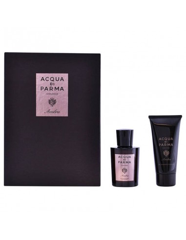 Set de Parfum Homme Colonia Ambra Acqua Di Parma (2 pcs) (2 pcs) l'évolution des habitudes 