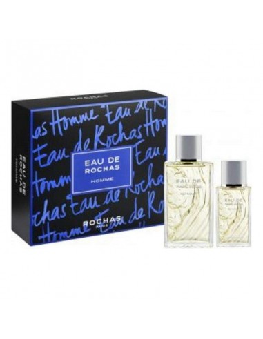 Set de Parfum Homme Eau De Rochas Homme Rochas (2 pcs) solde