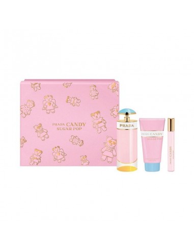 Set de Parfum Femme Candy Sugar Pop Prada EDP (3 pcs) 50% de réduction en Octobre 2024