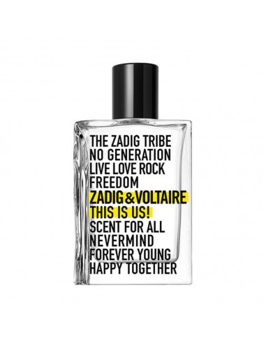 Parfum Unisexe This is Us Zadig & Voltaire EDT (100 ml) des créatures d'habitude