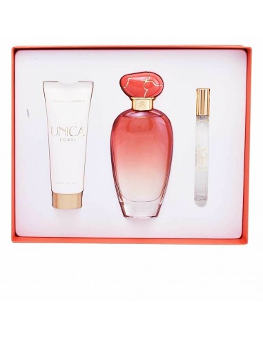 Set de Parfum Femme Unica Coral Adolfo Dominguez (3 pcs) store