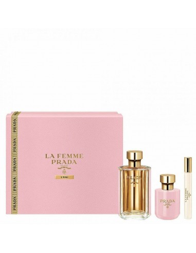 Set de Parfum Femme La Femme L'Eau Prada 210832 (3 pcs) meilleur choix