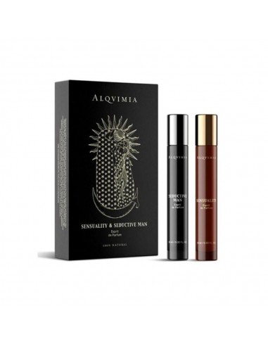 Set de Parfum Érotique Alqvimia Sensuality & Seductive Man (2 pcs) Dans la société mordern