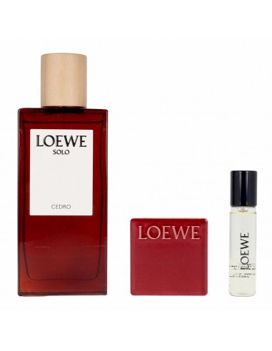 Set de Parfum Unisexe Loewe Cedro (3 pcs) plus qu'un jeu 