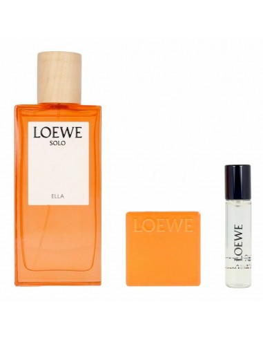 Set de Parfum Femme Loewe Solo Ella (3 pcs) de pas cher