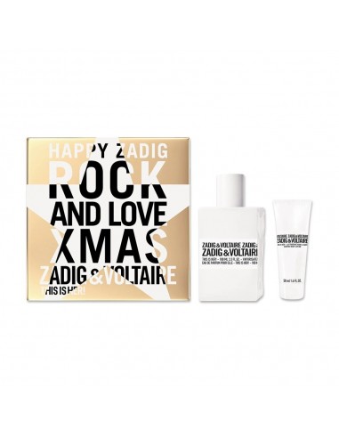 Set de Parfum Femme Zadig & Voltaire This Is Her Rock and Love Xmas (2 pcs) Pour