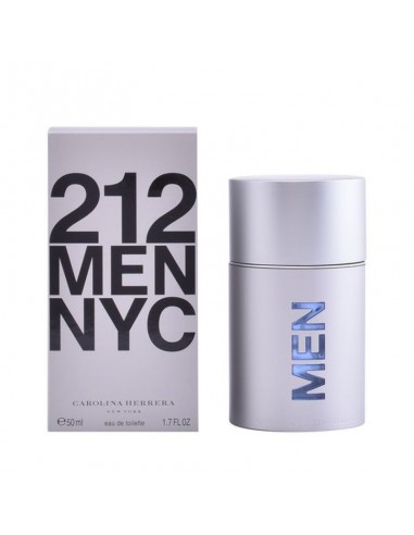 Parfum Homme 212 NYC Men Carolina Herrera EDT (50 ml) (50 ml) 50% de réduction en Octobre 2024