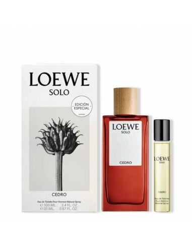 Set de Parfum Homme Loewe Solo Loewe Cedro (2 pcs) paiement sécurisé