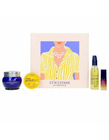 Set de cosmétique unisexe L'Occitane En Provence Immortelle 4 Pièces france