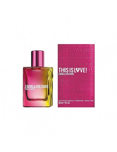 Parfum Femme This is Love Zadig & Voltaire EDT la chaussure