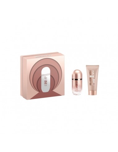 Set de Parfum Femme Carolina Herrera 212 VIP Rosé 2 Pièces 2023