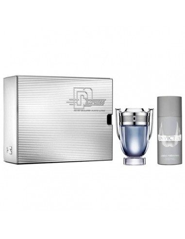 Parfum Femme Paco Rabanne Invictus (2 pcs) les muscles