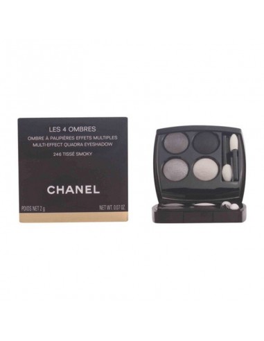 Palette d'ombres à paupières Les 4 Ombres Chanel rembourrage situé sous