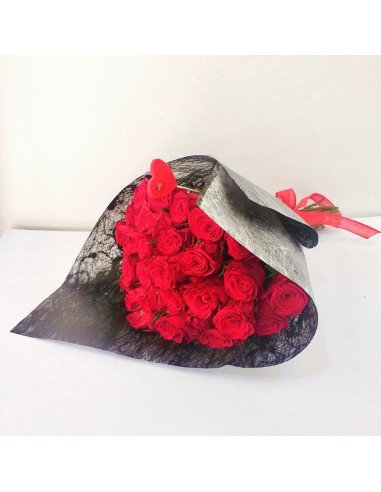 Bouquet "Red  Rose"  réf: WB058 ouvre sa boutique