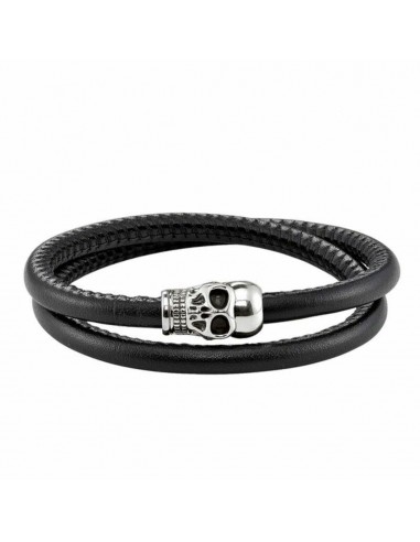 Bracelet Unisexe Thomas Sabo UB0010-825-11 Noir Argent Argenté plus qu'un jeu 