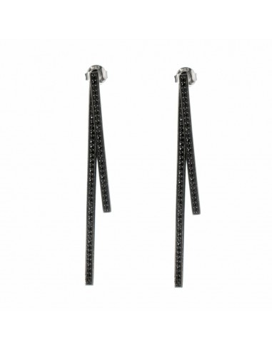 Boucles d´oreilles Femme Sif Jakobs E1036-BK-BK (6 cm) pas chere