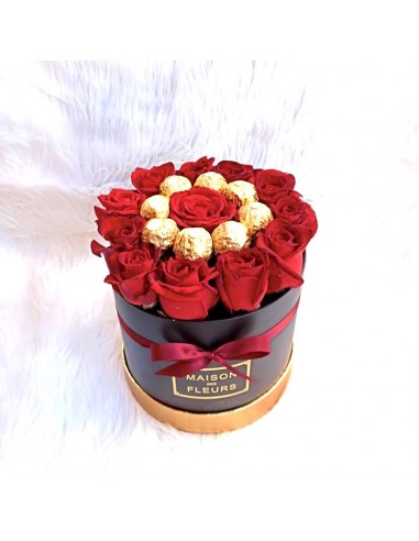 Flowers box "Ferrero & Flowers" réf: WB027 JUSQU'A -70%! 