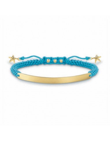 Bracelet Femme Thomas Sabo LBA0060-848-1 Bleu Argent Doré 2 - 3 jours ouvrés.