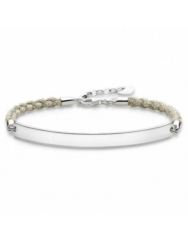 Bracelet Femme Thomas Sabo LBA0029-173-19 Blanc Argent Argenté paiement sécurisé