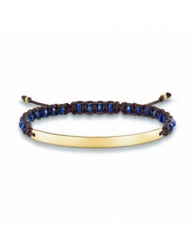 Bracelet Femme Thomas Sabo LBA0056-892-32-L19v Bleu Doré Argent (16 - 19 cm) sélection de produits