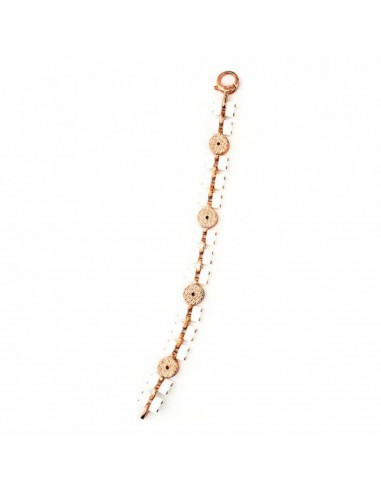 Bracelet Femme GC Watches CWB10901 Céramique Rose Blanc Argent 925 Rosé Argent 925/Céramique (19 cm) prix pour 