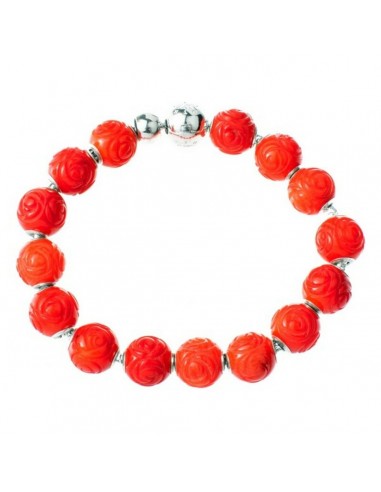 Bracelet Femme Thomas Sabo KT0147-870-10-L17 Rouge Argent 925 ou a consommer sur place