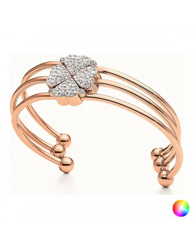 Bracelet Femme Folli Follie 3B0T041R Or rose Acier (16 cm) Dans la société mordern