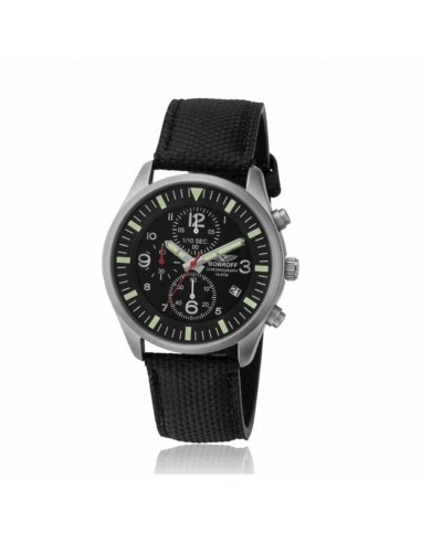 Montre Homme Bobroff BF0021 Graphite (Ø 42 mm) ou a consommer sur place