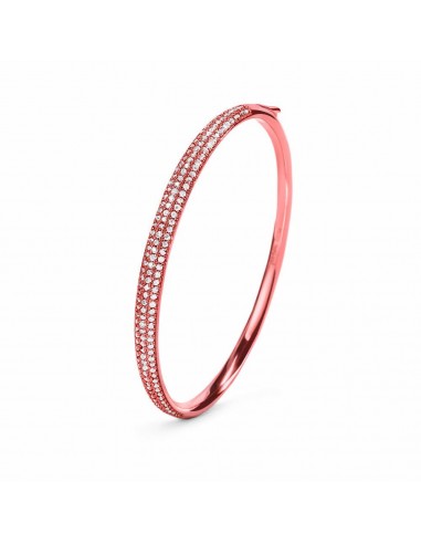 Bracelet Folli Follie 3B15S065RC Rose brillant des détails fins