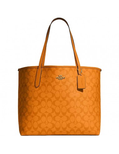 Sac-à-main Femme Coach CA157-IMNXU Orange (46 x 29 x 16 cm) Le MVP de beaucoup